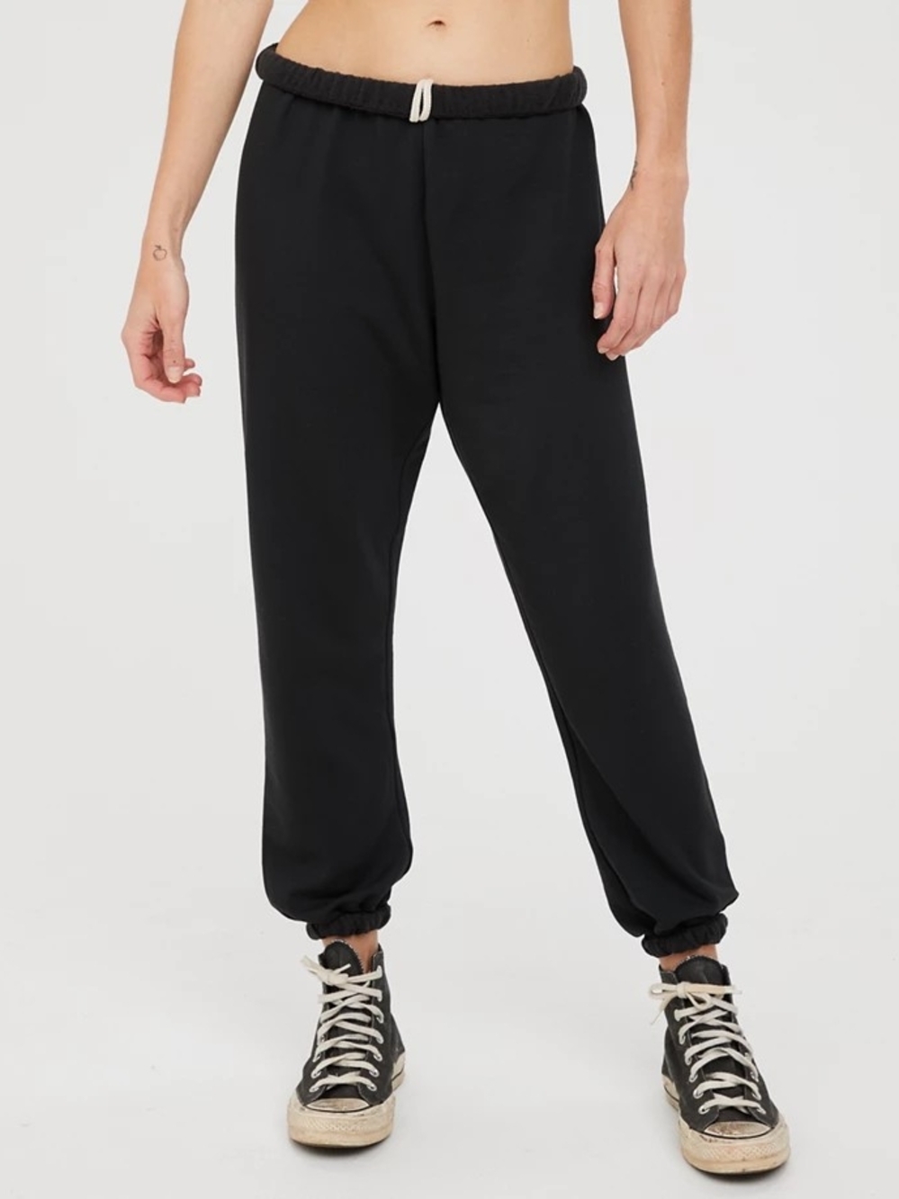 aerie - Black OTT Fleece Joggers - S